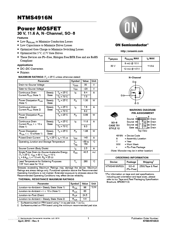 NTMS4916N