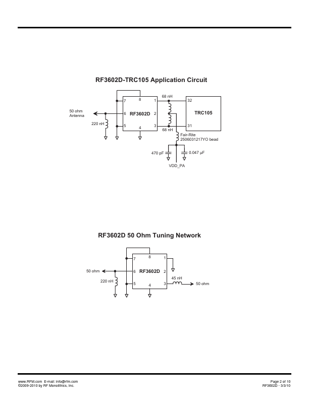 RF3602D