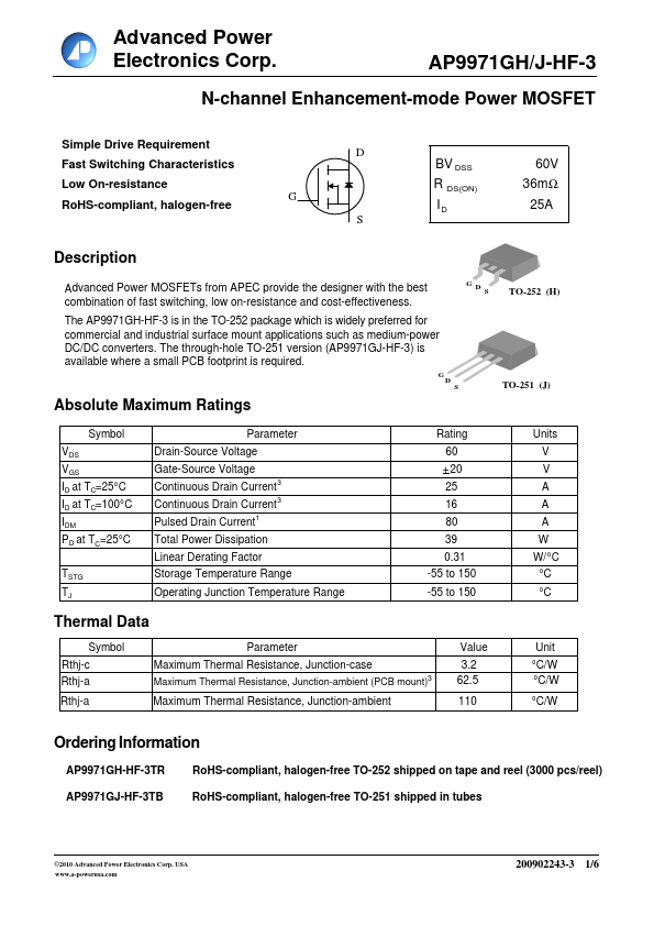 AP9971GJ-HF-3TB