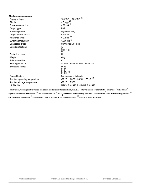 WLG4S-3P2234V