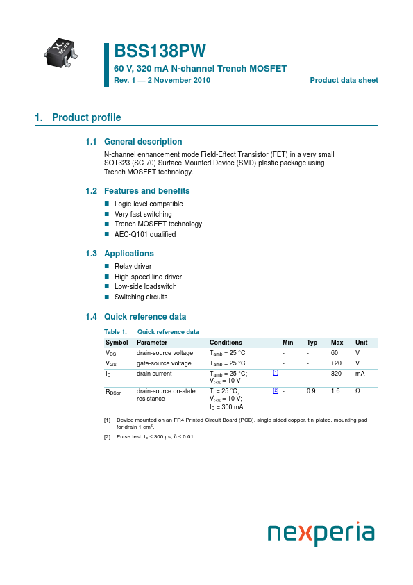 BSS138PW