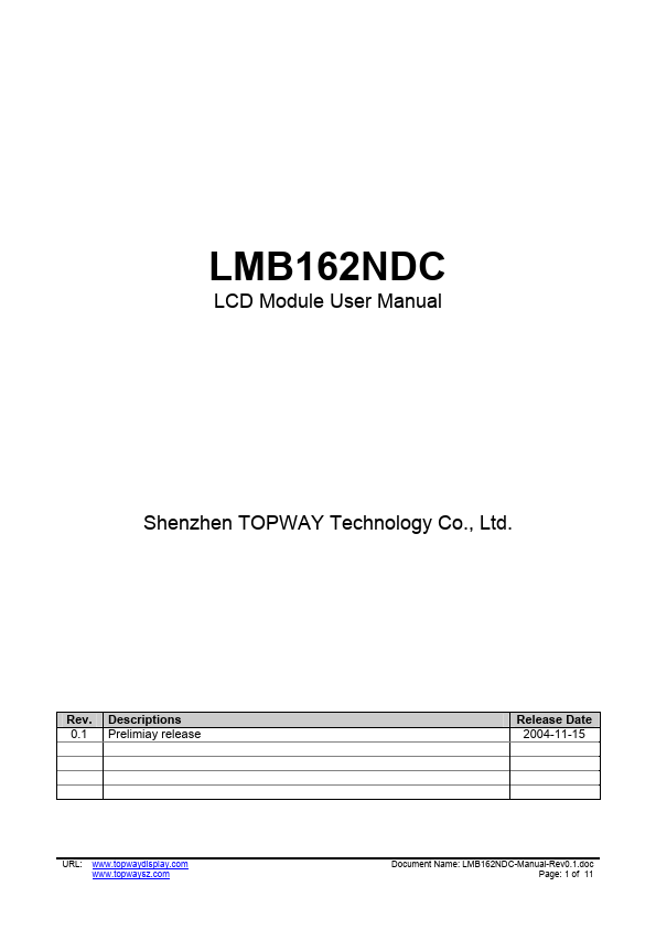 LMB162NDC
