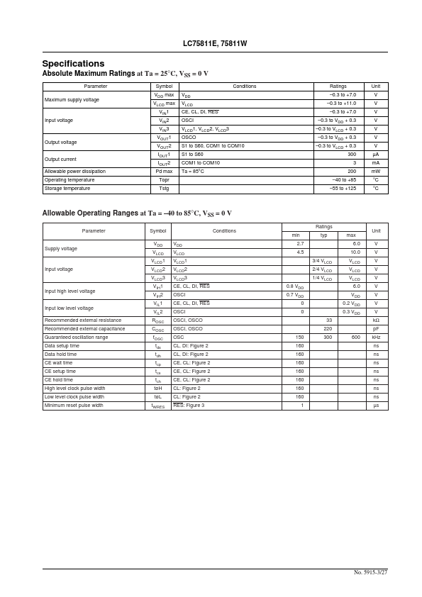 LC75811W