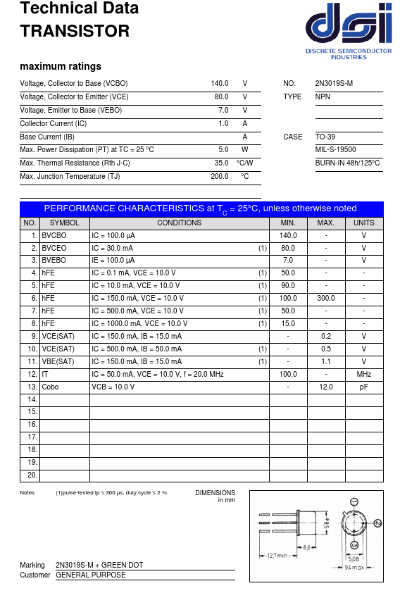 2N3019S-M