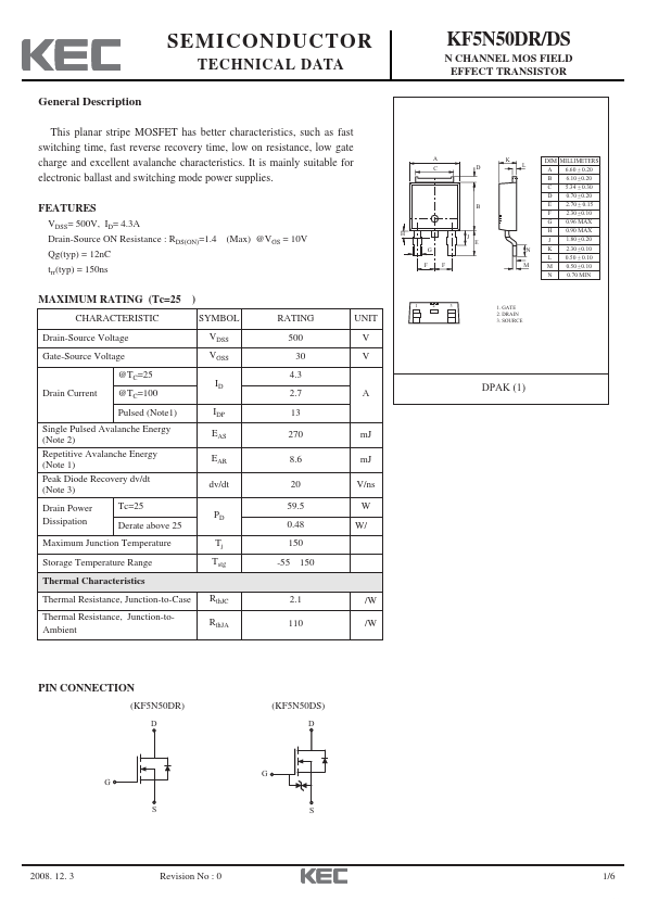 KF5N50DS