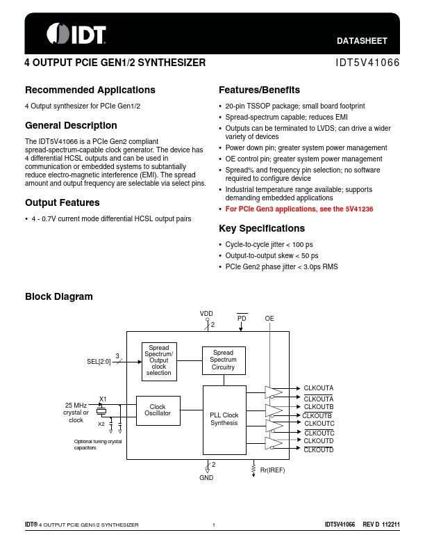 IDT5V41066