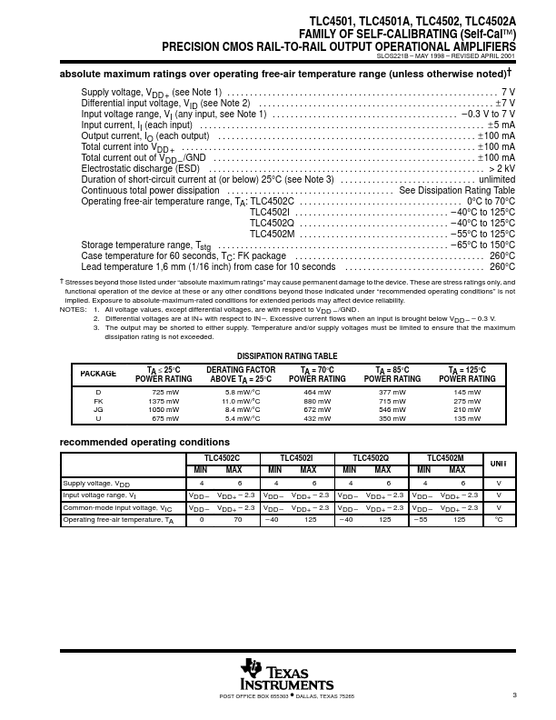 TLC4501A