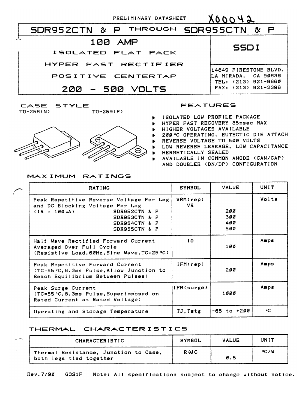 SDR955CTP