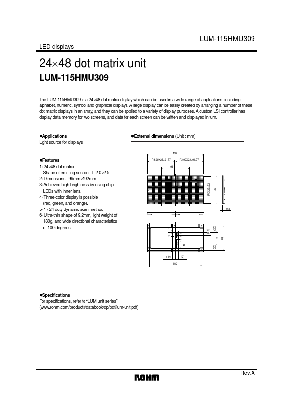 LUM-115HMU309