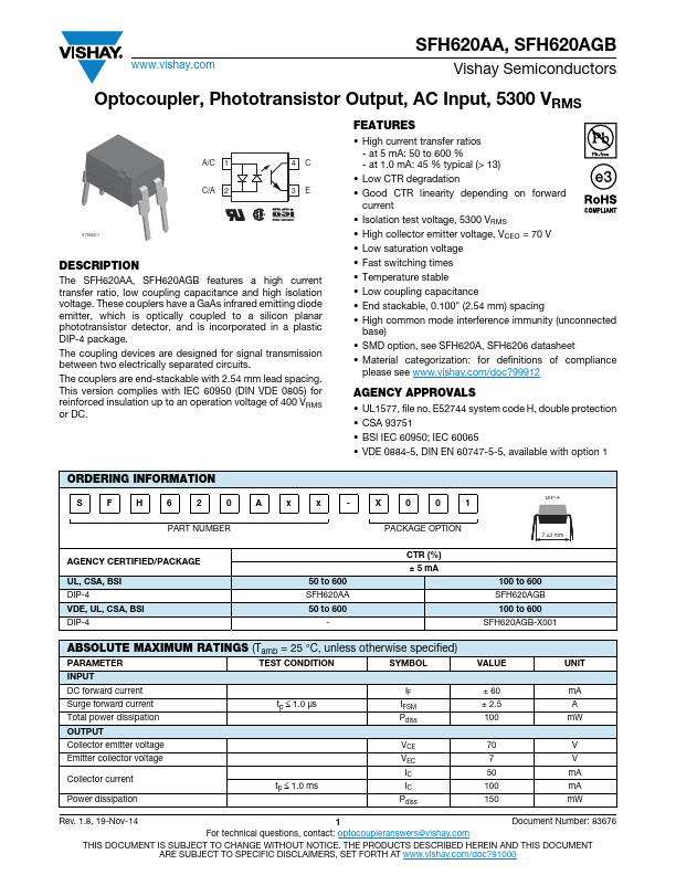 SFH620AGB