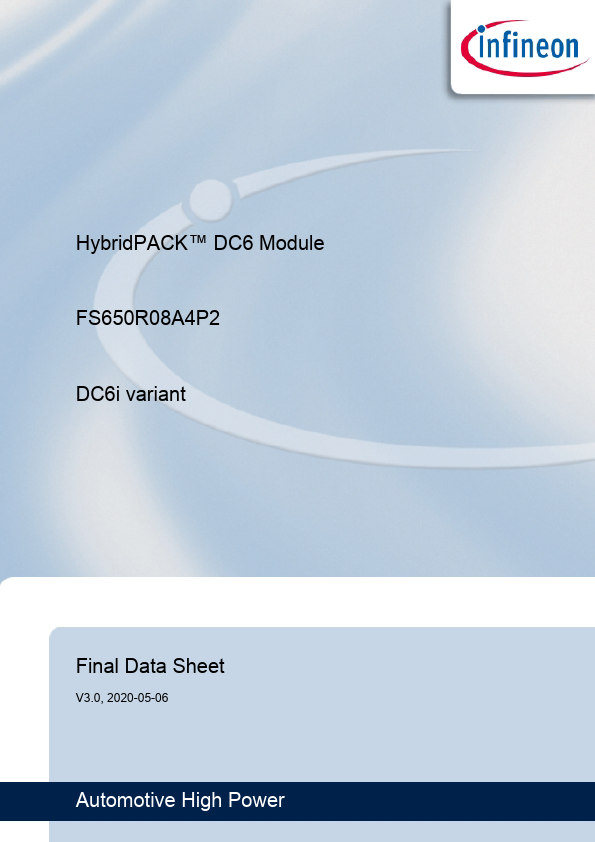 FS650R08A4P2 Datasheet Preview