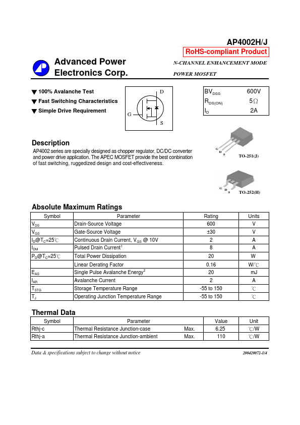 AP4002H