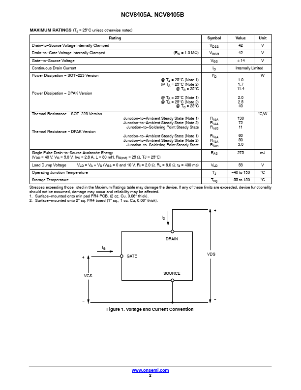 NCV8405A