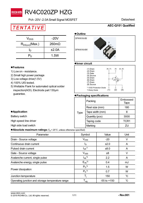 RV4C020ZPHZG