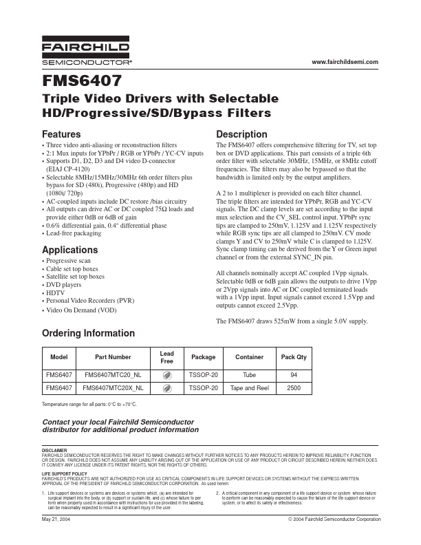 FMS6407MTC20