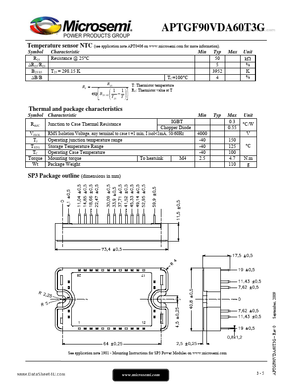 APTGF90VDA60T3G