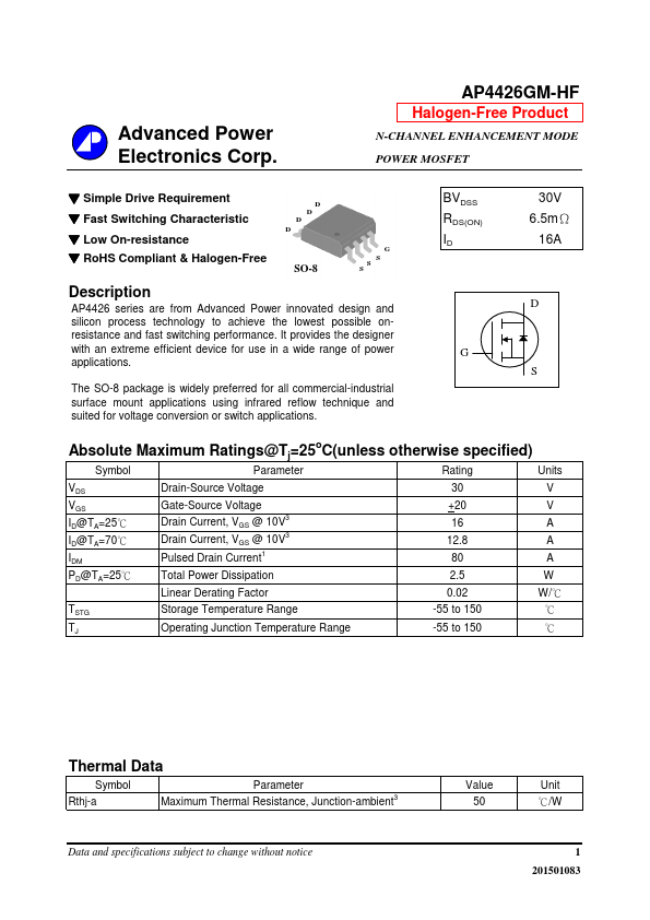 AP4426GM-HF