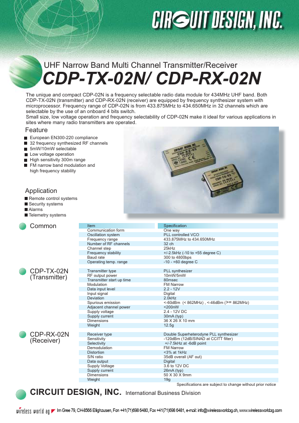 CDP-TX02
