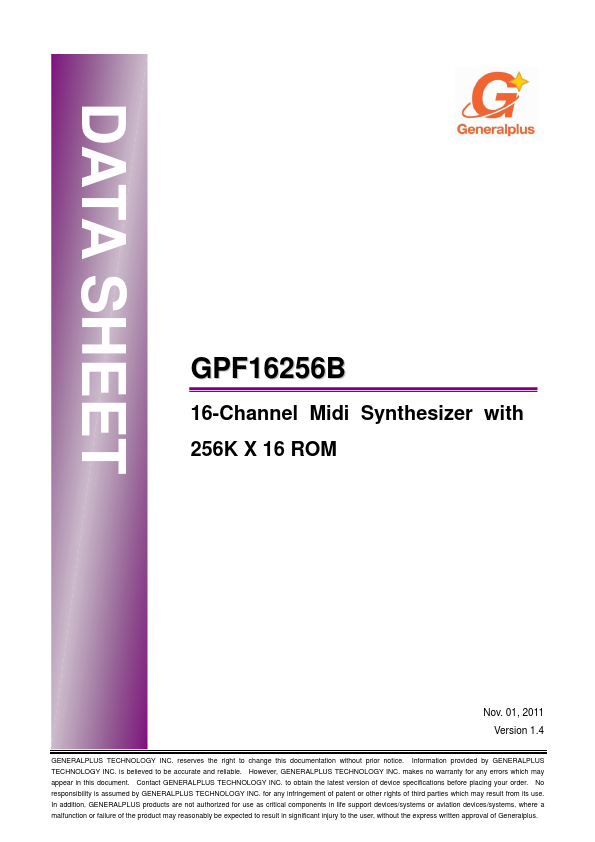 GPF16256B