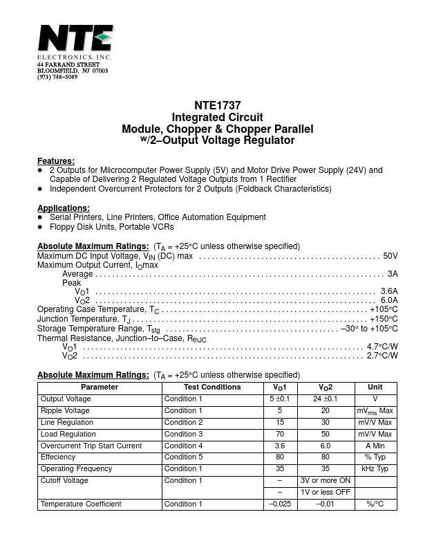 NTE1737