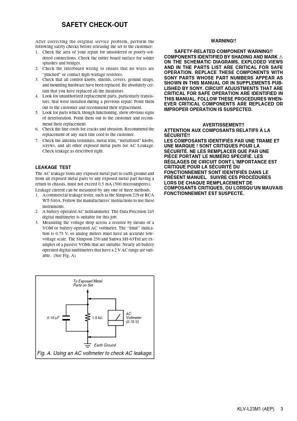 KLV-L23M1