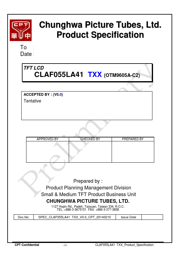 CLAF055LA41TXX