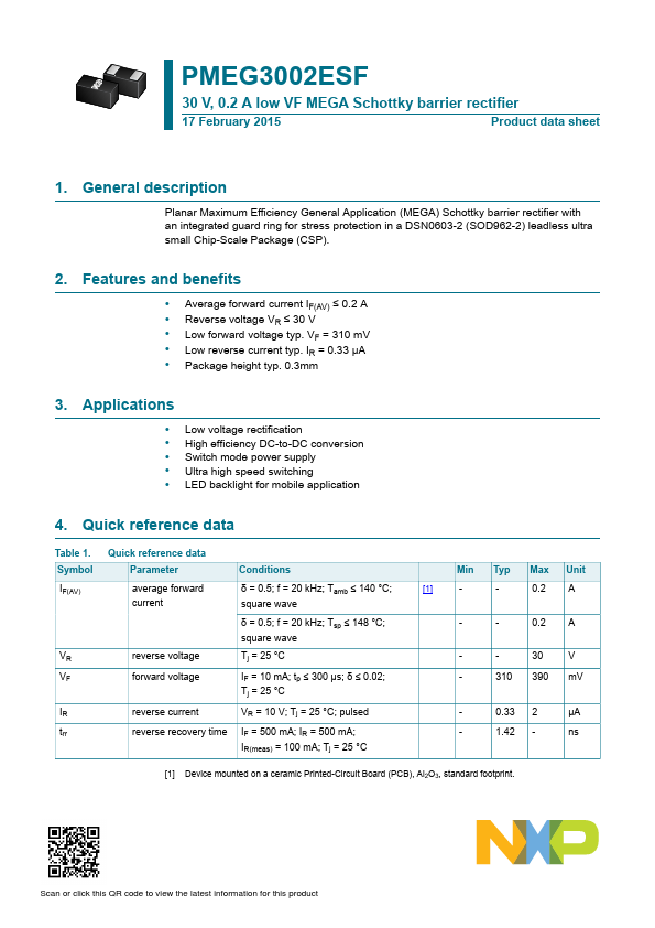 PMEG3002ESF