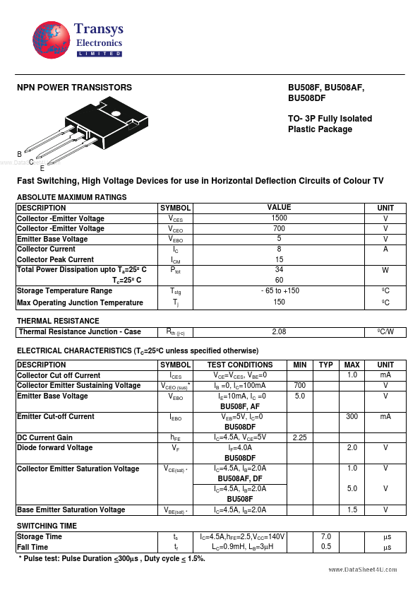 BU508DF