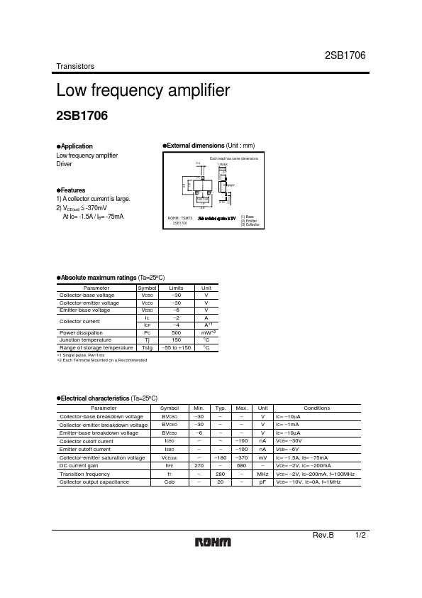 2SB1706