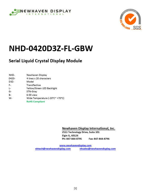 NHD-0420D3Z-FL-GBW
