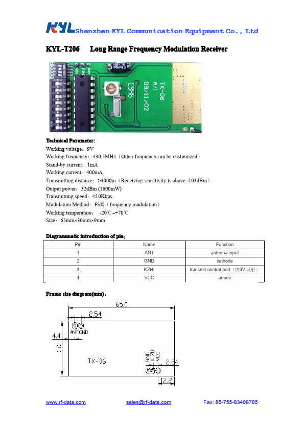 KYL-T206