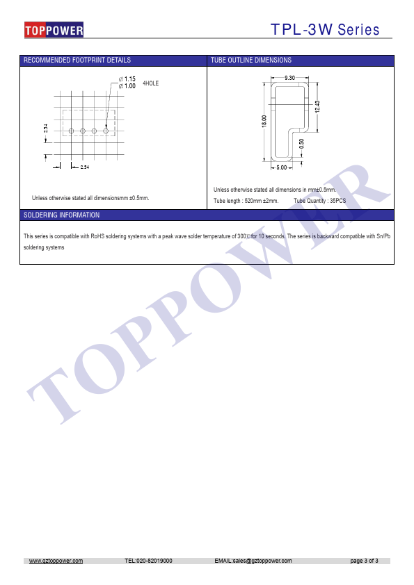 TPL0515S-3W