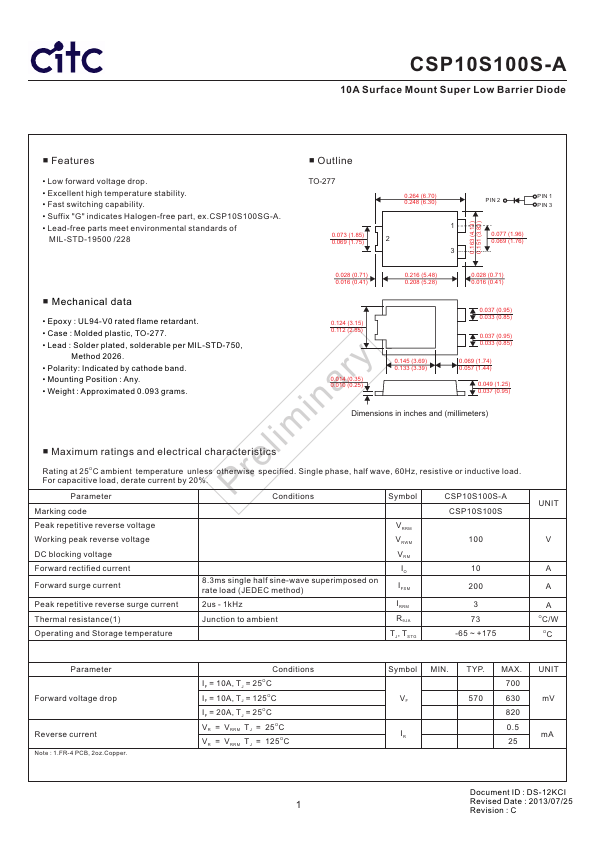 CSP10S100S-A