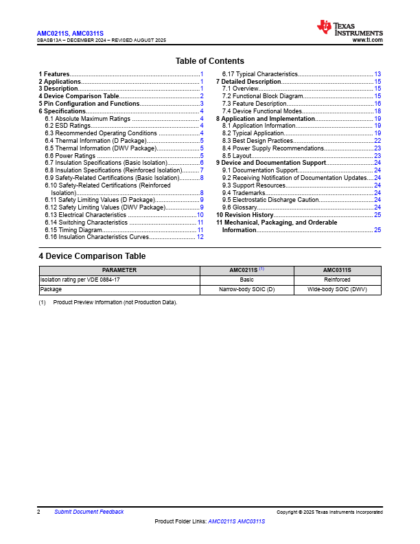 datasheet Preview Page 2