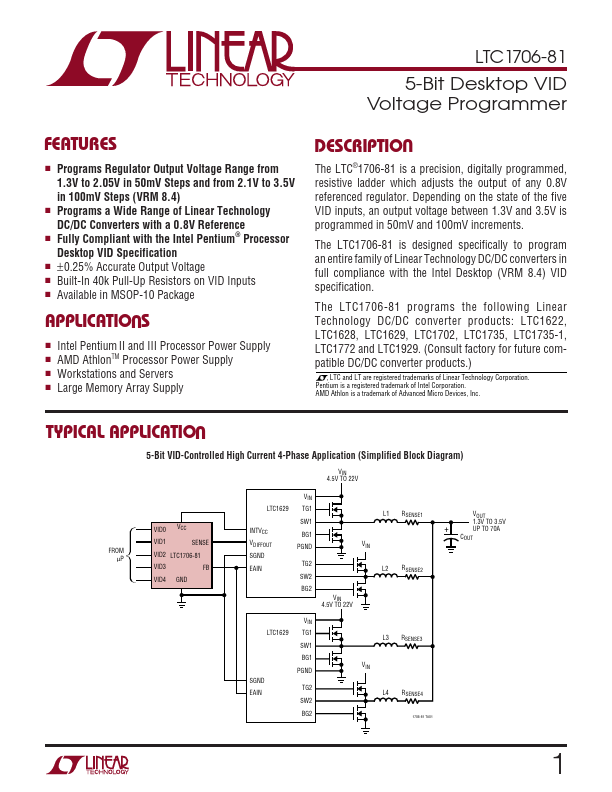 LTC1706-81