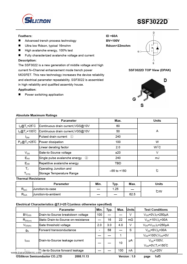 SSF3022D