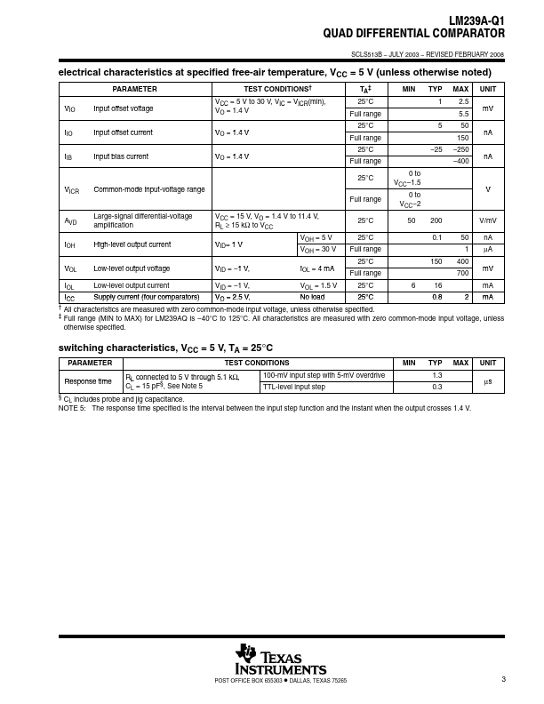 LM239A-Q1