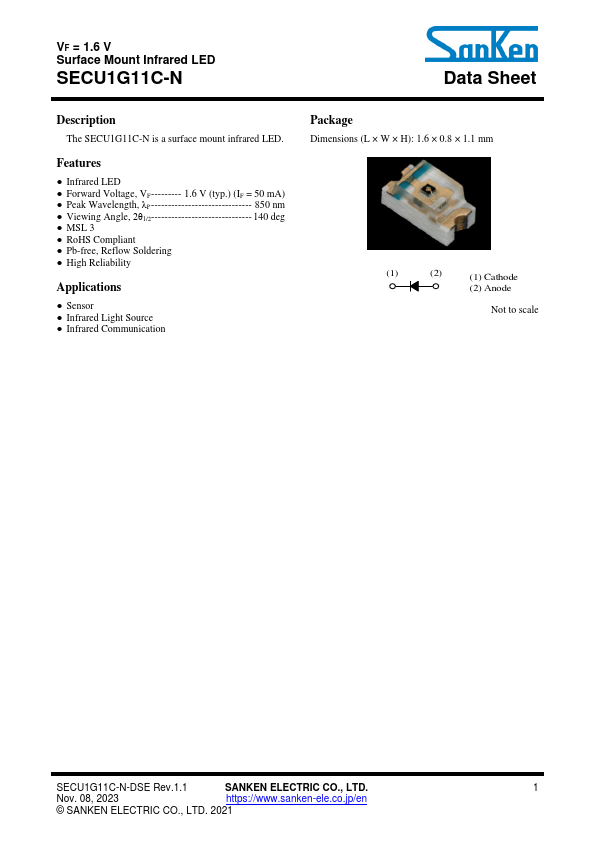 SECU1G11C-N