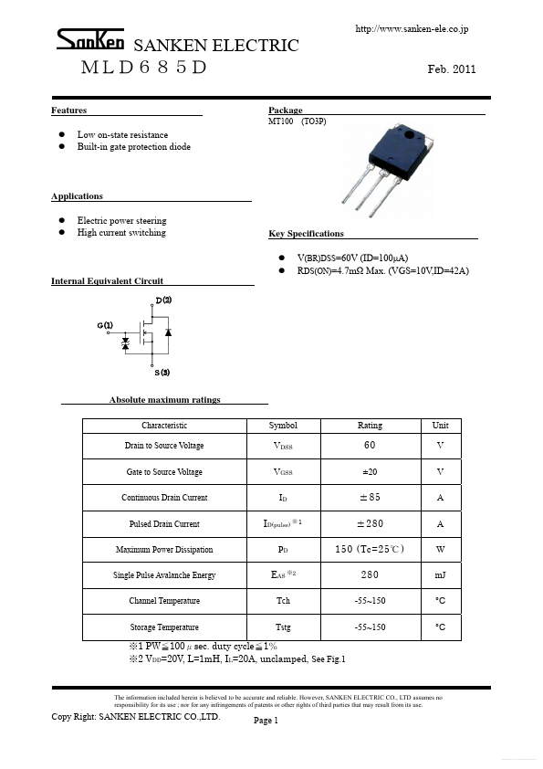 MLD685D