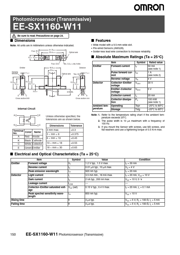 EE-SX1160-W11