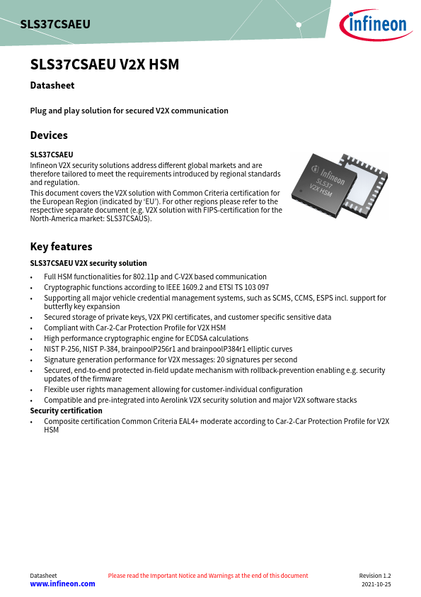SLS37CSAEU Datasheet Preview