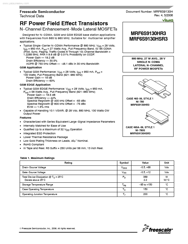 MRF6S9130HR3