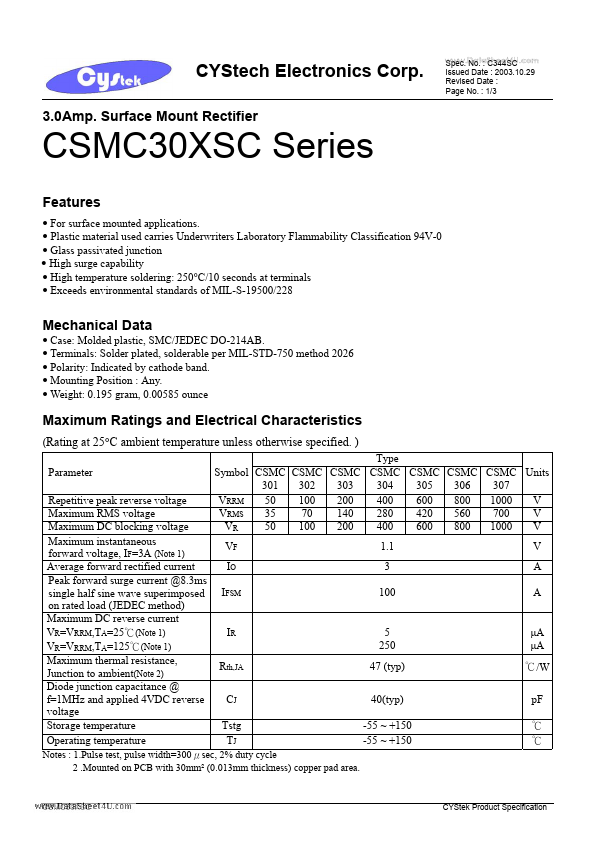 CSMC30XSC