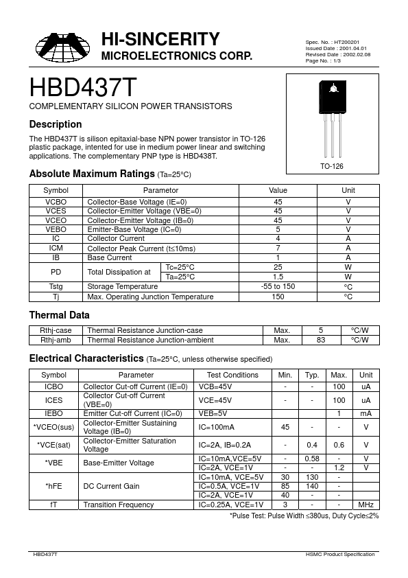 HBD437T