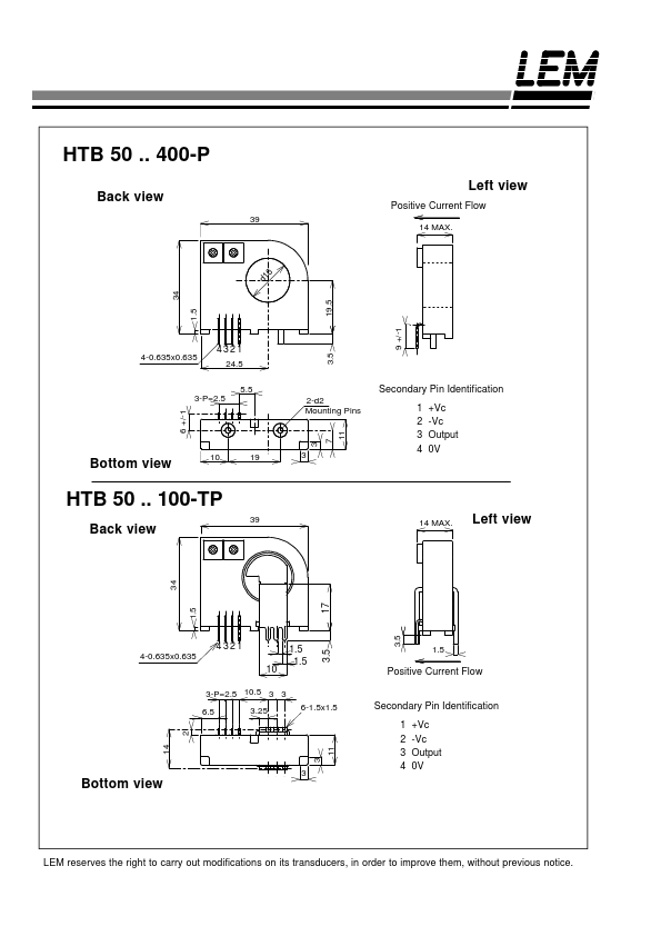 HTB50-P