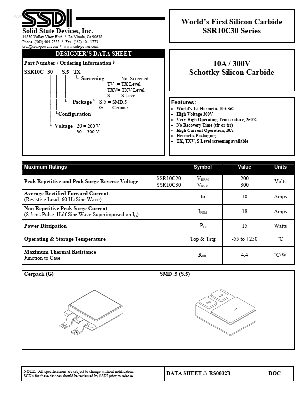 SSR10C30