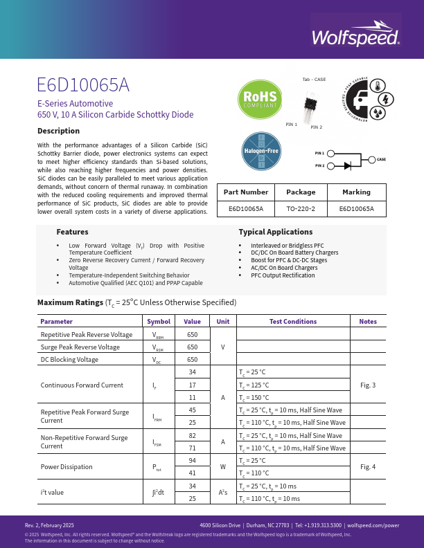 E6D10065A Datasheet Preview