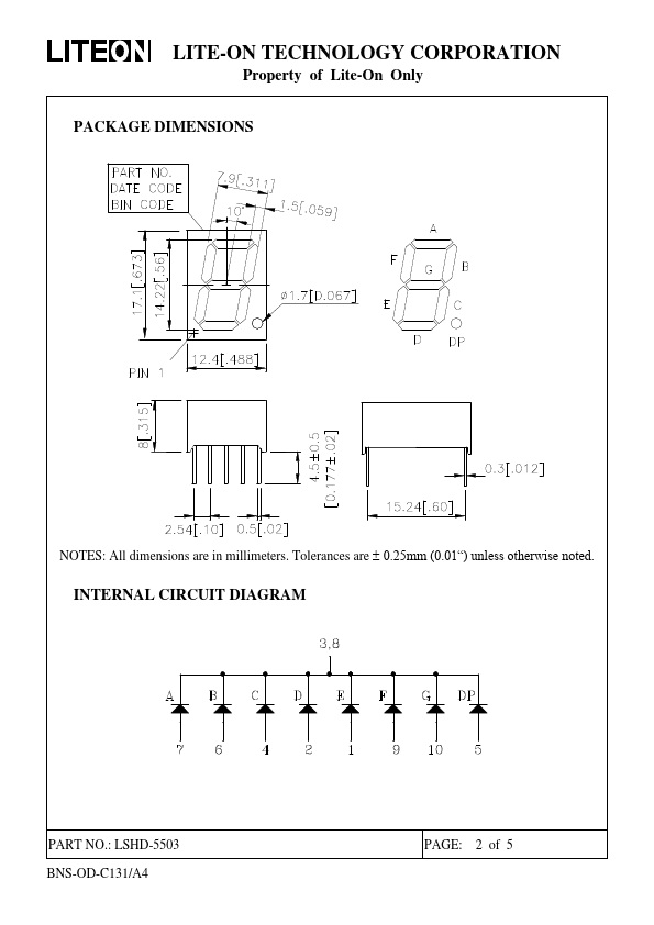 datasheet Preview Page 3