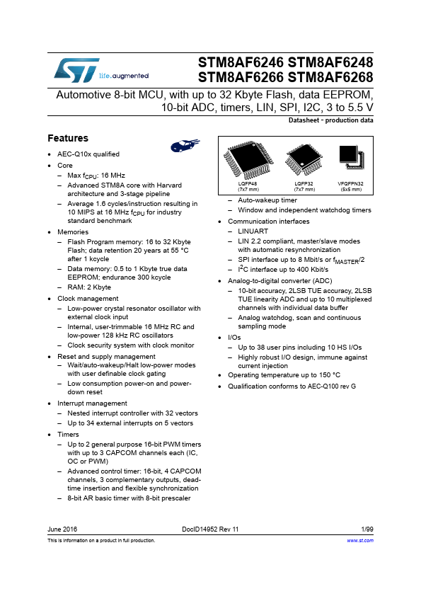 STM8AF6266