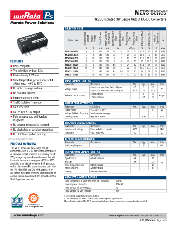 MEV3S0505SC